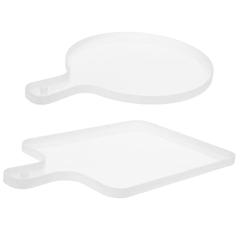 Veemoon 2Stücke Teiliges Silikonform für Tablettherstellung DIY Gießform für Handwerksprojekte für Epoxidharz Sichere und Flexible Anwendung von Veemoon