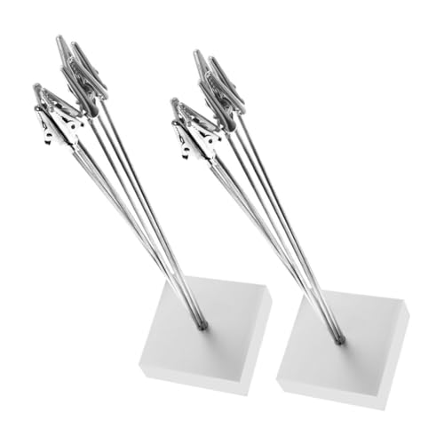 Veemoon 2Stücke Tischnummernhalter mit Stabilem Clip Eleganter Kartenständer für Hochzeiten Restaurants und Partys Wiederverwendbare Foto und Notizhalter Veemoon 2Stücke Tischnummernhalter mit Stabilem Clip Eleganter Kartenständer für Hochzeiten Restaurants und Partys Wiederverwendbare Foto und Notizhalter von Veemoon