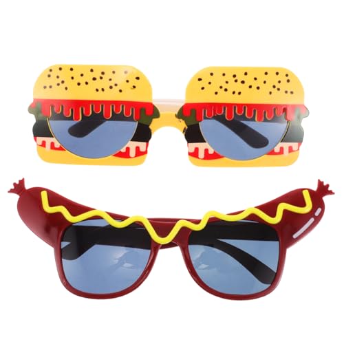 Veemoon 2stücke Spaßige Hamburger Und Hot Dog Partybrillen Lustige Fotorequisiten Für Halloween Und Geburtstagsfeiern Unisex Party Accessoires Für Altersgruppen Veemoon 2stücke Spaßige Hamburger Und Hot Dog Partybrillen Lustige Fotorequisiten Für Halloween Und Geburtstagsfeiern Unisex Party Accessoires Für Altersgruppen von Veemoon