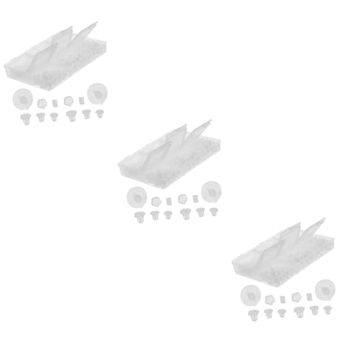 Veemoon 3 Boxen Leichte Transparente Silikon Ohrstecker mit Sicherheitsverschluss Diy Ohrschmuck Zubehör für Verschiedene Styles Teiliges für Schmuckliebhaber und Bastelprojekte Veemoon 3 Boxen Leichte Transparente Silikon Ohrstecker mit Sicherheitsverschluss Diy Ohrschmuck Zubehör für Verschiedene Styles Teiliges für Schmuckliebhaber und Bastelprojekte von Veemoon