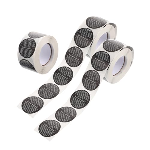Veemoon 3 Rollen Kleberetiketten für Kerzen Selbstklebende Warnhinweise für Kerzengläser Aufkleber Schwarz für Diy Projekte Aromatherapie und Dekoration Veemoon 3 Rollen Kleberetiketten für Kerzen Selbstklebende Warnhinweise für Kerzengläser Aufkleber Schwarz für Diy Projekte Aromatherapie und Dekoration von Veemoon