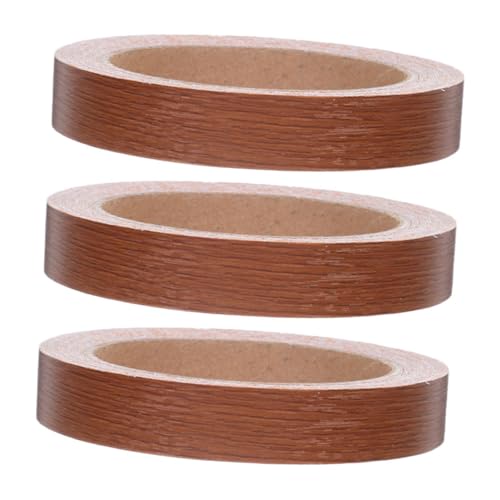Veemoon 3 Rollen Selbstklebendes Holz Kantenband mit Starker Haftung Kratzfest Wasserabweisend für Möbel Schränke Türen DIY Holzleisten Reparatur und Dekoration Veemoon 3 Rollen Selbstklebendes Holz Kantenband mit Starker Haftung Kratzfest Wasserabweisend für Möbel Schränke Türen DIY Holzleisten Reparatur und Dekoration von Veemoon