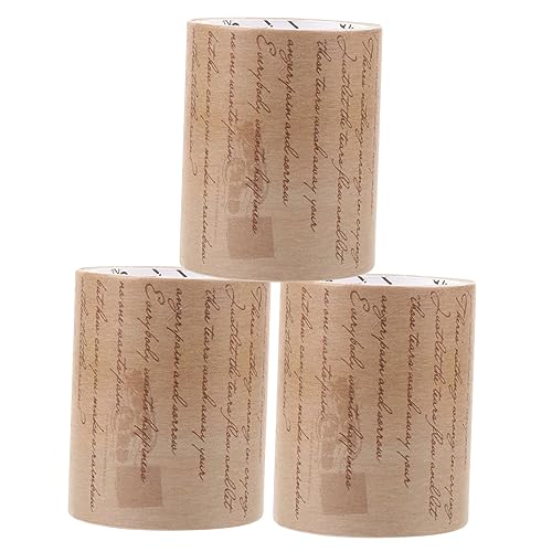 Veemoon 3 Rollen Vintage Washi Tape Scrapbooking Klebeband DIY Dekoratives Klebeband für Basteln Selbstklebend Lang Genug für Planer Tagebücher Geschenkanhänger Vielseitig Verwendbar Veemoon 3 Rollen Vintage Washi Tape Scrapbooking Klebeband DIY Dekoratives Klebeband für Basteln Selbstklebend Lang Genug für Planer Tagebücher Geschenkanhänger Vielseitig Verwendbar von Veemoon
