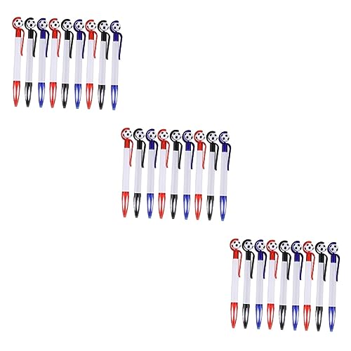 Veemoon 3 Sätze Fußballstift Sport Spiel Schreibwaren Schlüssel Stifte Für Die Party Fußball-partygeschenke Kreative Stifte Kugelschreiber Als Andenken Schulbriefpapier Plastik 9 Stück * 3 Veemoon 3 Sätze Fußballstift Sport Spiel Schreibwaren Schlüssel Stifte Für Die Party Fußball-partygeschenke Kreative Stifte Kugelschreiber Als Andenken Schulbriefpapier Plastik 9 Stück * 3 von Veemoon