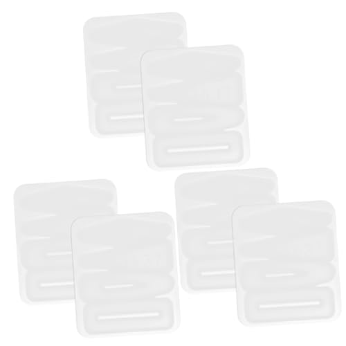 Veemoon 3 Sätze Haarnadelform Haarzubehör Clips Klein Styling Haarnadelhersteller Einfach Geformte Formen Harzform Gießformen Für Haarnadeln Silikonform Haarklamme Kieselgel 2 Stück * 3 von Veemoon