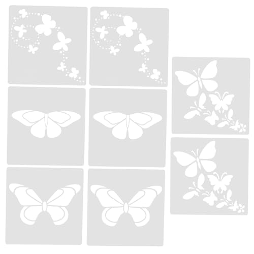 Veemoon 3 Sätze Teiliges Schablonen Für Diy Schmetterlings Malvorlagen Hochwertigem Wiederverwendbar Für Scrapbooking Bastelprojekte Und Wanddekoration 8 Stück * 3 Veemoon 3 Sätze Teiliges Schablonen Für Diy Schmetterlings Malvorlagen Hochwertigem Wiederverwendbar Für Scrapbooking Bastelprojekte Und Wanddekoration 8 Stück * 3 von Veemoon