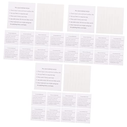 Veemoon 3 Sätze Tpu Reparatur Patch Selbstklebende Transparente Flicken Für Aufblasbare Produkte Zelt Schwimmring Luftmatratzen Multifunktional Einfach 25 Stücke * 3 Veemoon 3 Sätze Tpu Reparatur Patch Selbstklebende Transparente Flicken Für Aufblasbare Produkte Zelt Schwimmring Luftmatratzen Multifunktional Einfach 25 Stücke * 3 von Veemoon