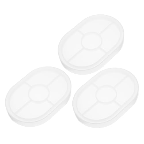 Veemoon 3 Stück Diy Harz Gießformen für Epoxid Trays für Untersetzer und Schmuckablagen Veemoon 3 Stück Diy Harz Gießformen für Epoxid Trays für Untersetzer und Schmuckablagen von Veemoon