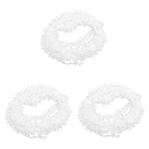 Veemoon 3 Stück Flauschige Pompon Borte Yards Vielseitige Nähzubehör für Diy Handwerk Partydekoration Schmuckdesign Stoffverzierungen und Mehr Veemoon 3 Stück Flauschige Pompon Borte Yards Vielseitige Nähzubehör für Diy Handwerk Partydekoration Schmuckdesign Stoffverzierungen und Mehr von Veemoon