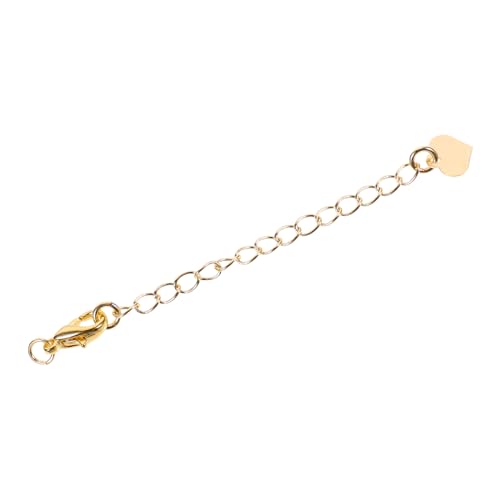 Veemoon 3 Stück Kettenverlängerung Robuste Tragbare Verlängerungsketten für und Armbänder für DIY Schmuckherstellung und Bekleidungsdekoration von Veemoon