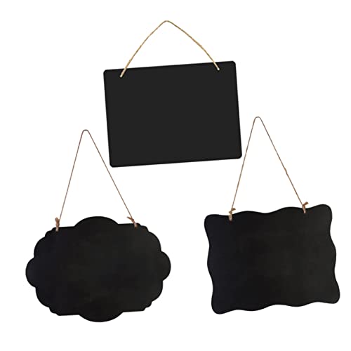 Veemoon 3 Stück Message Board kleines Blackboard Mini-Kreidetafel mit Ständer Nachricht Tafel Zeichen Schild Notiz Bretter Zeichenbrett Anhänger Holzhandwerk Kleine Tafel Hölzern Schwarz Veemoon 3 Stück Message Board kleines Blackboard Mini-Kreidetafel mit Ständer Nachricht Tafel Zeichen Schild Notiz Bretter Zeichenbrett Anhänger Holzhandwerk Kleine Tafel Hölzern Schwarz von Veemoon