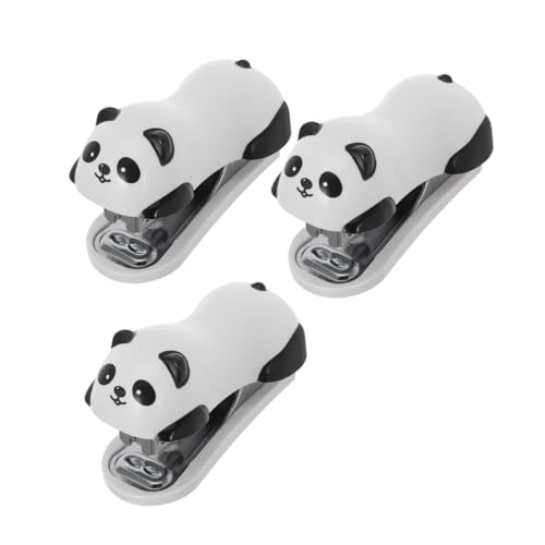 Veemoon 3 Stück Niedliches Panda Mini Heftgerät Tragbarer Handhefter für Büro Schule und Zuhause für Erwachsene Tier Büromaterial Veemoon 3 Stück Niedliches Panda Mini Heftgerät Tragbarer Handhefter für Büro Schule und Zuhause für Erwachsene Tier Büromaterial von Veemoon