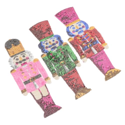 Veemoon 3 Stück Soldaten-patch Weihnachtliche Bestickte Applikation Hüte Bestickte Stoffaufnäher Flicken Aufnähen Aufnäher Nähen Abriebfeste Fellflecken Paillettenstickerei Veemoon 3 Stück Soldaten-patch Weihnachtliche Bestickte Applikation Hüte Bestickte Stoffaufnäher Flicken Aufnähen Aufnäher Nähen Abriebfeste Fellflecken Paillettenstickerei von Veemoon