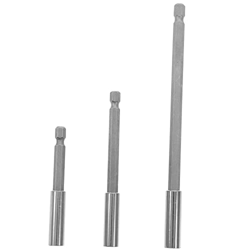 Veemoon 3 Stück Teiliges Bithalter Verlängerungsset Magnetischer Bithalter Kompatibel mit Akkuschrauber Bohrer für Präzise Anwendungen Veemoon 3 Stück Teiliges Bithalter Verlängerungsset Magnetischer Bithalter Kompatibel mit Akkuschrauber Bohrer für Präzise Anwendungen von Veemoon