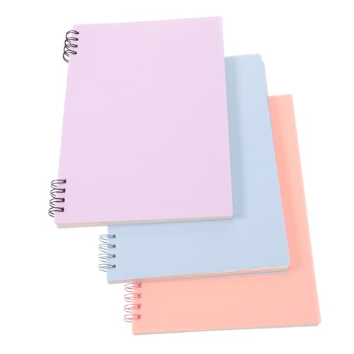 Veemoon 3 Stück Teiliges Dezentes Farben Kleine Langlebige Notizbücher mit Linierter Seite für Büro Schule Tagebuch Planer und Kreatives Schreiben von Veemoon