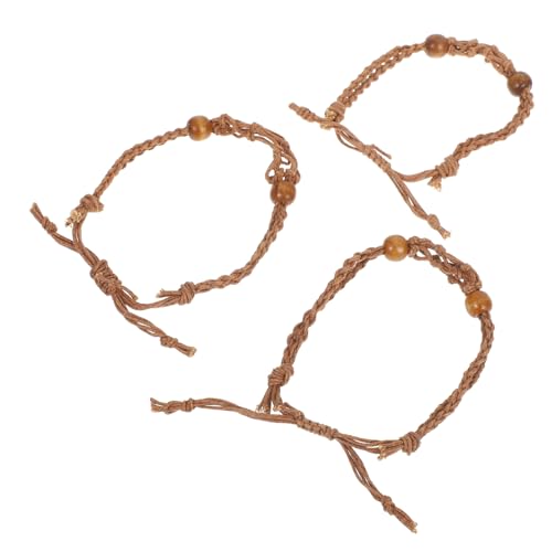 Veemoon 3 Stück Teiliges Handgefertigtes Geflochtenes Armband mit Einstellbarem Netzhalter für Robuste Struktur für Schmuckherstellung und Charm Zubehör für Frauen und Männer von Veemoon