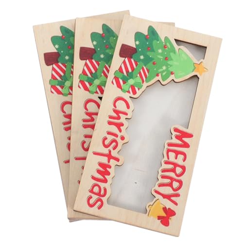 Veemoon 3 Stück Teiliges Holz Geldhalter Weihnachten mit Festlichen Mustern Stabiler Karten und Bargeldhalter für Weihnachtsfeiern Vielseitiger Organizer für Geldgeschenke und Karten Veemoon 3 Stück Teiliges Holz Geldhalter Weihnachten mit Festlichen Mustern Stabiler Karten und Bargeldhalter für Weihnachtsfeiern Vielseitiger Organizer für Geldgeschenke und Karten von Veemoon