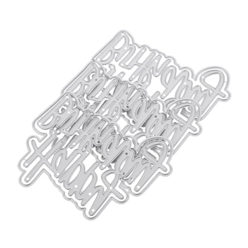 Veemoon 3 Stück Teiliges Metal Stanzformen Happy Birthday aus Langlebigem Carbonstahl Präzise Wortprägung und Vielseitig für DIY Scrapbooking Fotoalben und Papierbasteln Geeignet Einfach Veemoon 3 Stück Teiliges Metal Stanzformen Happy Birthday aus Langlebigem Carbonstahl Präzise Wortprägung und Vielseitig für DIY Scrapbooking Fotoalben und Papierbasteln Geeignet Einfach von Veemoon