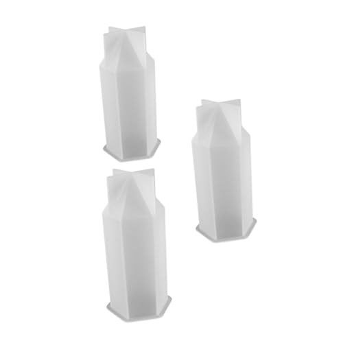 Veemoon 3 Stück Teiliges Silikonform für DIY Kerzen Gießen Sechseckige Epoxidharz Formen Flexible Wiederverwendbare Silikon Gießformen für Kreative Wohnaccessoires und Kerzenherstellung Veemoon 3 Stück Teiliges Silikonform für DIY Kerzen Gießen Sechseckige Epoxidharz Formen Flexible Wiederverwendbare Silikon Gießformen für Kreative Wohnaccessoires und Kerzenherstellung von Veemoon