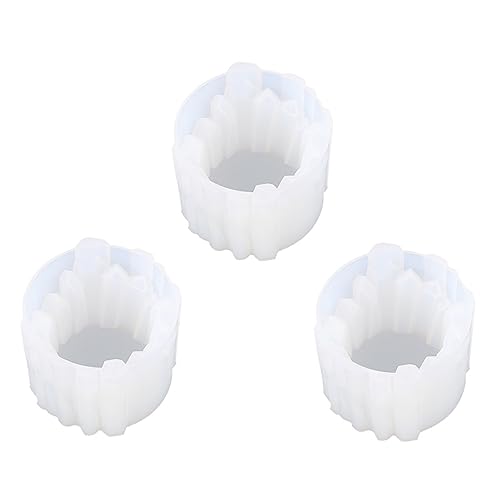 Veemoon 3 Stück Teiliges Silikonform für Kerzenhalter Hochwertige Epoxidharz Gießformen mit Glatter Oberfläche für Diy Kunstprojekte und Kreative Bastelarbeiten Veemoon 3 Stück Teiliges Silikonform für Kerzenhalter Hochwertige Epoxidharz Gießformen mit Glatter Oberfläche für Diy Kunstprojekte und Kreative Bastelarbeiten von Veemoon