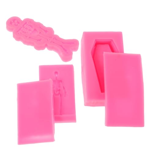 Veemoon 3 Stück Teiliges Skelett-silikonform Epoxidharz Schmuckformen Wiederverwendbar Leicht für DIY Schlüsselanhänger Lesezeichen und Halloween-dekorationen Veemoon 3 Stück Teiliges Skelett-silikonform Epoxidharz Schmuckformen Wiederverwendbar Leicht für DIY Schlüsselanhänger Lesezeichen und Halloween-dekorationen von Veemoon