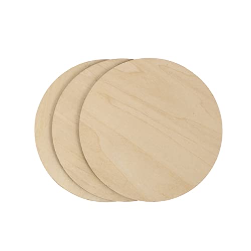 Veemoon 3 Stück Unvollendete Runde Holzscheiben Diy Holzplatten für Basteln Malerei und Dekoration Leicht und Vielseitig Einsetzbar für Weihnachten und Feste Veemoon 3 Stück Unvollendete Runde Holzscheiben Diy Holzplatten für Basteln Malerei und Dekoration Leicht und Vielseitig Einsetzbar für Weihnachten und Feste von Veemoon