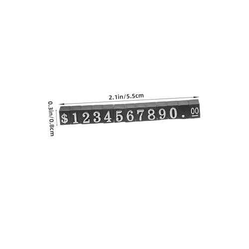 Veemoon 3 Stück Verstellbares Teiliges Preisschild Silber mit Zahlen und Buchstaben Anzeige für Schmuck Einzelhandel Preisblock Flexibel Montierbar für Vielseitige Preisauszeichnung Veemoon 3 Stück Verstellbares Teiliges Preisschild Silber mit Zahlen und Buchstaben Anzeige für Schmuck Einzelhandel Preisblock Flexibel Montierbar für Vielseitige Preisauszeichnung von Veemoon