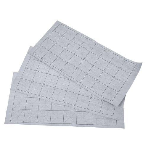 Veemoon 3 Stück Wasserzeichnungs Matte für Kalligrafie Wiederverwendbares Wasserpapier für Chinesische Kalligrafie Übungen für Studenten und Anfänger Veemoon 3 Stück Wasserzeichnungs Matte für Kalligrafie Wiederverwendbares Wasserpapier für Chinesische Kalligrafie Übungen für Studenten und Anfänger von Veemoon