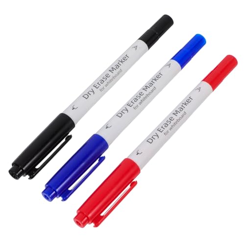 Veemoon 3 Stück Whiteboard-Stift löschbare Schreibstifte Glasmarkierungsstifte löschbare Kreidemarker Trocken abwischbare Whiteboard-Marker Kreideschreibstifte Plastik Veemoon 3 Stück Whiteboard-Stift löschbare Schreibstifte Glasmarkierungsstifte löschbare Kreidemarker Trocken abwischbare Whiteboard-Marker Kreideschreibstifte Plastik von Veemoon