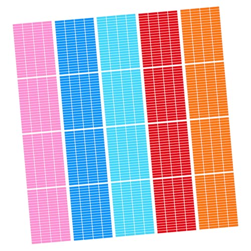 Veemoon 30 Blatt Selbstklebende Namensschilder Beschreibbare Etiketten Handschriftliche Aufkleber Farbige Etiketten Dateiklassifizierungsetiketten Buchetikettenaufkleber Veemoon 30 Blatt Selbstklebende Namensschilder Beschreibbare Etiketten Handschriftliche Aufkleber Farbige Etiketten Dateiklassifizierungsetiketten Buchetikettenaufkleber von Veemoon