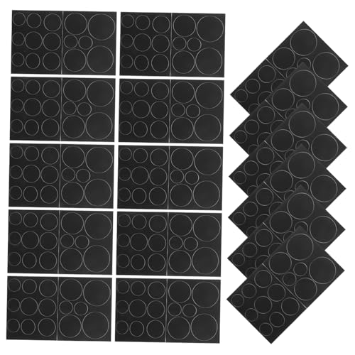 Veemoon 30 Blatt Selbstklebende Runde Patches für Kleidung DIY Dot Aufkleber für Kreative Reparaturen und Dekoration für Kleidung Accessoires und Bastelprojekte von Veemoon