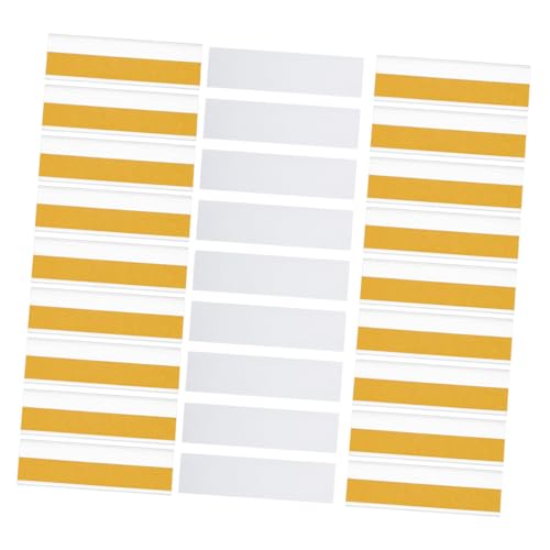 Veemoon 30 Sätze Etikettentaschen EtikettenhalterEtikettenhalter Klebetaschen für Etiketten selbstklebende Taschen Etikettorganisator PVC Transparent von Veemoon