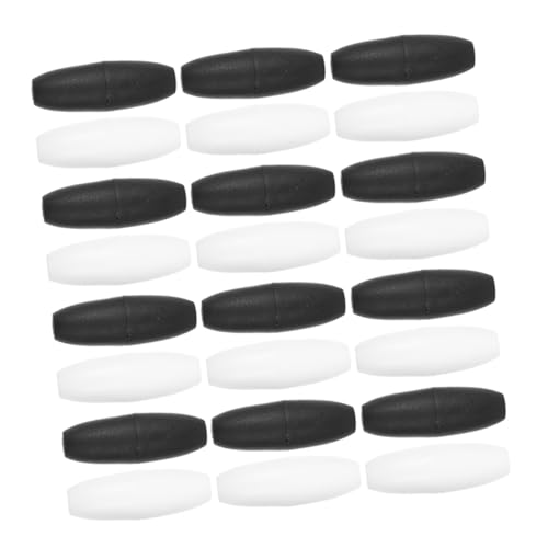 Veemoon 30 Stück Abnehmbare Plastikkunststoff Kettenverschlüsse für Armbänder und Schwarze und Weiße Clips Veemoon 30 Stück Abnehmbare Plastikkunststoff Kettenverschlüsse für Armbänder und Schwarze und Weiße Clips von Veemoon