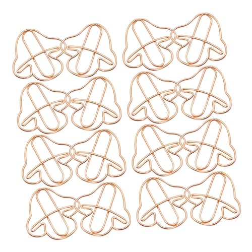 Veemoon 30 Stück Büroklammer Mini -papierclips Lustige Papierclips Lesezeichen-clips Lesezeichenklemme Dokumentenclips Lesezeichenpapierclips Eisen Rose Gold Veemoon 30 Stück Büroklammer Mini -papierclips Lustige Papierclips Lesezeichen-clips Lesezeichenklemme Dokumentenclips Lesezeichenpapierclips Eisen Rose Gold von Veemoon