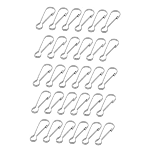 Veemoon 30 Stück Edelstahlschwein Gallenblase Schlüsselbundhaken Haken Lanyard Clasp Schlüsselbund haken DIY Namensschild -Hooks Clip -Schnappschüsse Rostfreier Stahl Silber Veemoon 30 Stück Edelstahlschwein Gallenblase Schlüsselbundhaken Haken Lanyard Clasp Schlüsselbund haken DIY Namensschild -Hooks Clip -Schnappschüsse Rostfreier Stahl Silber von Veemoon
