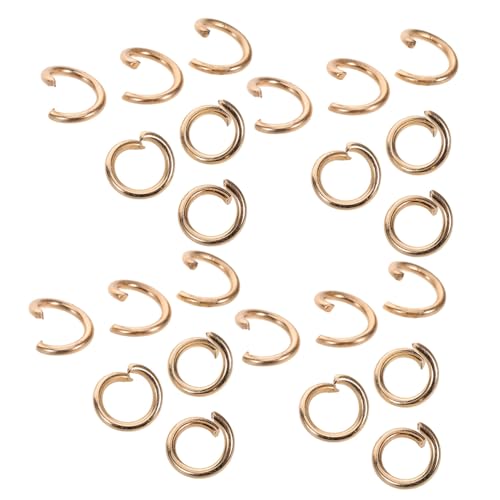 Veemoon 30 Stück Kettenglied Geteilte Ringe Biegering Zur Schmuckherstellung Kleiner Biegering Spaltring Zur Schmuckherstellung Armband Biegering Schmuckzubehör Machen Eisen Golden Veemoon 30 Stück Kettenglied Geteilte Ringe Biegering Zur Schmuckherstellung Kleiner Biegering Spaltring Zur Schmuckherstellung Armband Biegering Schmuckzubehör Machen Eisen Golden von Veemoon