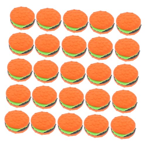 Veemoon 30 Stück Mini Radiergummis Mit Cartoon Hamburger Für Niedlich Schulbedarf Klassenzimmer Preise Abschlussfeier Lustiges Schreibwaren Kreativer Radiergummi Für von Veemoon