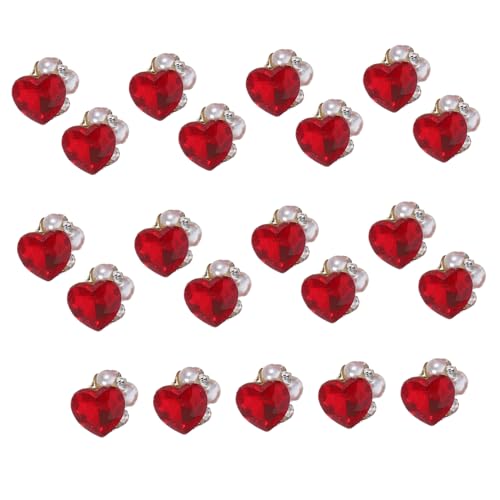 Veemoon 30 Stück Rote Nagel Strasssteine für Nail Art Kleine Glitzernde Nail Charms Einfach Anzubringende Nagel Deko für DIY Maniküre Geeignet für Partys Hochzeiten Alltag Veemoon 30 Stück Rote Nagel Strasssteine für Nail Art Kleine Glitzernde Nail Charms Einfach Anzubringende Nagel Deko für DIY Maniküre Geeignet für Partys Hochzeiten Alltag von Veemoon