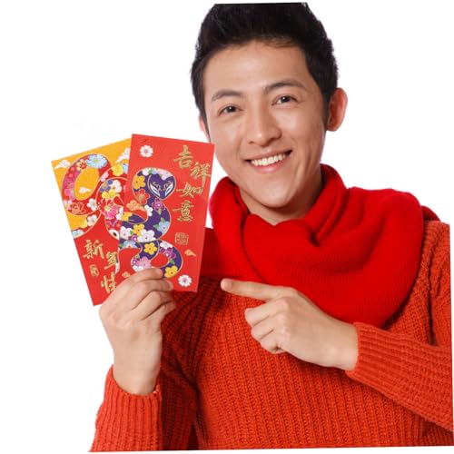 Veemoon 30 Stück Rote Umschläge für Chinesisches Neujahr Langlebige Papier Hongbao mit Glückssymbolen Vielseitig Einsetzbar für Frühlingsfest Familienfeiern und Geschäftliche Anlässe Veemoon 30 Stück Rote Umschläge für Chinesisches Neujahr Langlebige Papier Hongbao mit Glückssymbolen Vielseitig Einsetzbar für Frühlingsfest Familienfeiern und Geschäftliche Anlässe von Veemoon