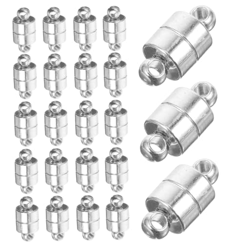 Veemoon 30 Stück Teiliges Kupfer Magnetverschluss Armbänder und Halsketten Sichere Magnetische Verschlüsse Kompakt und Langlebig Vielseitig Kompatibel für DIY Schmuckherstellung Veemoon 30 Stück Teiliges Kupfer Magnetverschluss Armbänder und Halsketten Sichere Magnetische Verschlüsse Kompakt und Langlebig Vielseitig Kompatibel für DIY Schmuckherstellung von Veemoon