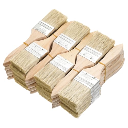 Veemoon 30 Stück Teiliges Malerpinsel Set mit Dickem Holzgriff Flache Profi Pinsel für Holz Lack Lasur Innen und Außenbereiche Präzise Steuerung Vielseitig für Renovierung und Feinarbeiten Veemoon 30 Stück Teiliges Malerpinsel Set mit Dickem Holzgriff Flache Profi Pinsel für Holz Lack Lasur Innen und Außenbereiche Präzise Steuerung Vielseitig für Renovierung und Feinarbeiten von Veemoon