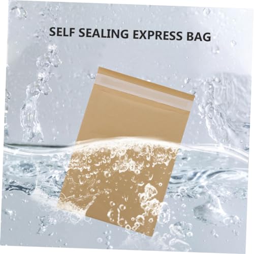 Veemoon 30 Stück Teiliges Packset Luftgepolsterte Versandtaschen aus Naturkraftpapier Selbstklebend Stoßfest Sicher Verschließbar für Expressversand und Pakete Veemoon 30 Stück Teiliges Packset Luftgepolsterte Versandtaschen aus Naturkraftpapier Selbstklebend Stoßfest Sicher Verschließbar für Expressversand und Pakete von Veemoon