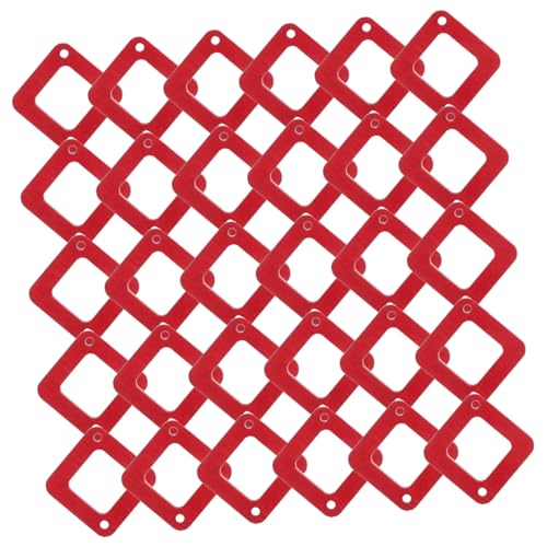 Veemoon 30 Stück Teiliges Quadratische Holzohrring rohlinge mit Hohlem Design DIY Schmuckzubehör für Ohrstecker Clips und Individuelle Ohrringe Langlebig und Vielseitig für Kreative Veemoon 30 Stück Teiliges Quadratische Holzohrring rohlinge mit Hohlem Design DIY Schmuckzubehör für Ohrstecker Clips und Individuelle Ohrringe Langlebig und Vielseitig für Kreative von Veemoon