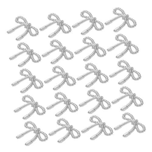 Veemoon 30 Stück Teiliges Silbernes Nagel Charms aus Legierung Hohl Gestaltete Schleifen Nagelverzierungen Glänzende Nail Jewels für DIY Nageldesign und Professionelle Nail Art Veemoon 30 Stück Teiliges Silbernes Nagel Charms aus Legierung Hohl Gestaltete Schleifen Nagelverzierungen Glänzende Nail Jewels für DIY Nageldesign und Professionelle Nail Art von Veemoon