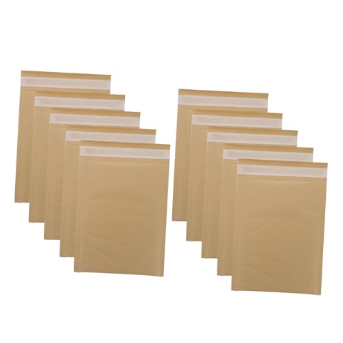 Veemoon 30 Stück Teiliges Versandtaschen aus Kraftpapier mit Luftpolster Reißfest und Stoßdämpfend Selbstklebend und Sicher Verschließbar für Mobilteile Kosmetik und Zubehör Veemoon 30 Stück Teiliges Versandtaschen aus Kraftpapier mit Luftpolster Reißfest und Stoßdämpfend Selbstklebend und Sicher Verschließbar für Mobilteile Kosmetik und Zubehör von Veemoon