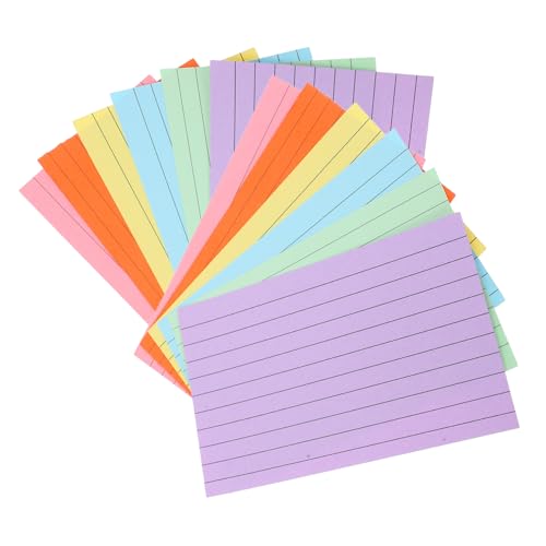Veemoon 300 Stück Notizbuch bunte Karteikarten farbige Karteikarten linierte Notizkarten linierte Karteikarten bunte Notizkarten Tab-Karteikarten Karteikarten farbig Papier Veemoon 300 Stück Notizbuch bunte Karteikarten farbige Karteikarten linierte Notizkarten linierte Karteikarten bunte Notizkarten Tab-Karteikarten Karteikarten farbig Papier von Veemoon
