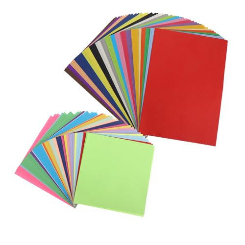 Veemoon 300 Stück Origami Diy-kartenpapier Buntes Bastelpapier Farbiges Papier Zum Basteln Papier Für Die Kartenherstellung Faltbares Papierhandwerk Farbige Pappe Klapppapier Papierstau von Veemoon