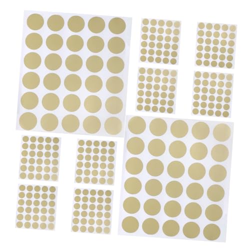 Veemoon 300 Stück Runde Goldene Rubbelaufkleber Selbstklebende Etiketten für Diy Rubbellose für Partys Veranstaltungen und Belohnungsprogramme Veemoon 300 Stück Runde Goldene Rubbelaufkleber Selbstklebende Etiketten für Diy Rubbellose für Partys Veranstaltungen und Belohnungsprogramme von Veemoon