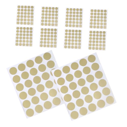 Veemoon 300 Stück Scratch Off Aufkleber Selbstklebende Runde Etiketten für Diy Verlosungskarten Partyspiele Klassenraum und Geschäftsanwendungen Gold von Veemoon