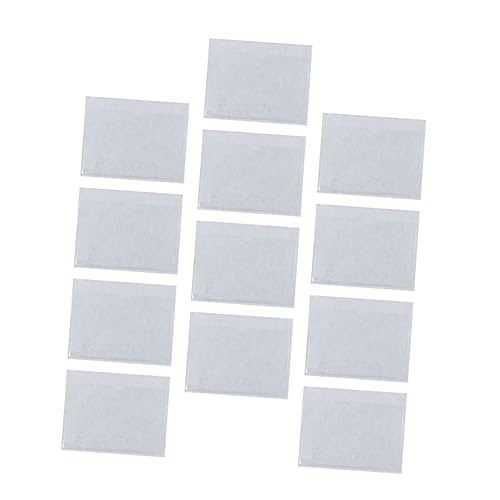Veemoon 30Stücke Pack Selbstklebende Kartenhalter Transparente Etikettenschutz für Einfache Beschriftung und Organisation für Büro Bibliothek und Lager von Veemoon